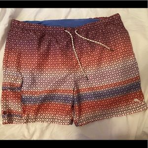 Tommy bahama patterned swim trunks